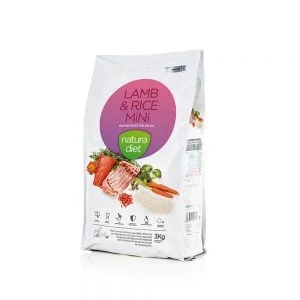 Natura Diet Lamb and Rice mini 3Kg